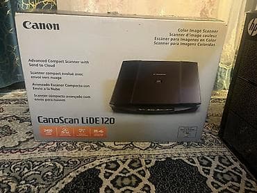 Canon CanoScan LiDE 120 rəqəmsal skaner - Rəngli şəkil skaneri
