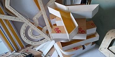 Restoran, kafe avadanlığı: Hər növ isıqlı ve isıqsız reklamlar Reqemsal chap UVİ PRİNT uvi cap — 4