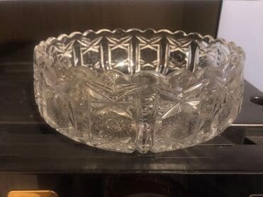 Temiz xrustal qablar — 2