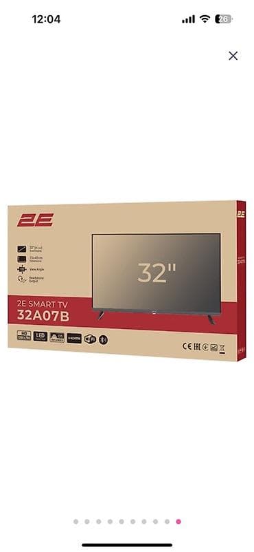 hoffmann led 32a3700: 2E SMART TV 32A07B – 32 düym (73 sm) ağıllı televizor Əsas — 1