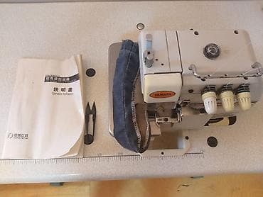 3 birinde printer: Sənaye overlok tikiş maşını – Yamata (5 iplikli) Xüsusiyyətlər: - — 2