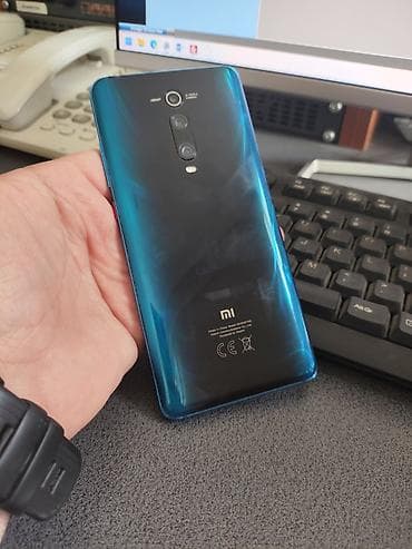xiaomi poco: Xiaomi Mi 9T, 64 GB, rəng - Göy, 
 Zəmanət, Sensor, Barmaq izi — 4