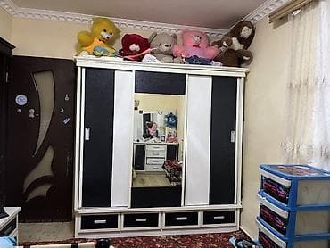 nil yataq desti: Yataq otağı mebel dəsti - Rəng: ağ-qara kombinasiyası - Material — 2