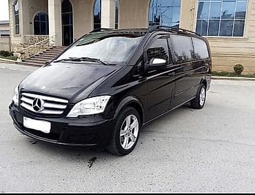 sonata guzgu: Mercedes-Benz Viano/Vito tipli qara rəngli minivan - Kuzov: qara, 5 — 1