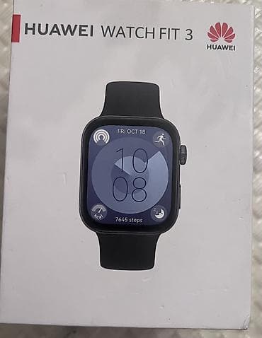 İşlənmiş, Smart saat, Huawei, Аnti-lost, rəng - Qara