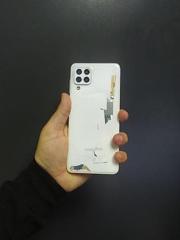 samsung bluetooth: Samsung Galaxy A22, 64 ГБ, цвет - Белый, Отпечаток пальца — 2