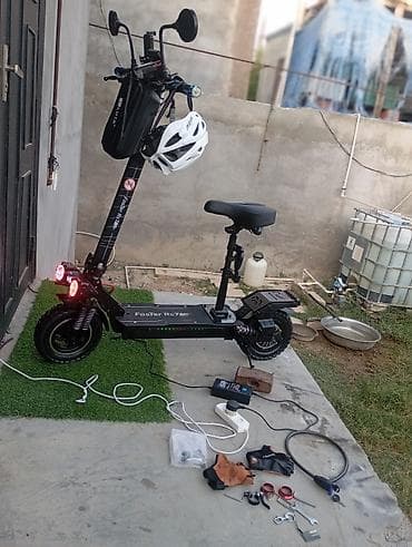 manitoru: FaSTer RS7 elektrik skuter Texniki xüsusiyyətlər və təchizat: - Güclü — 4