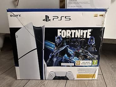ps5 kontroller: Təcili satılır Playstation slim fortnite (diskli) əlavə mavi dualsense — 2