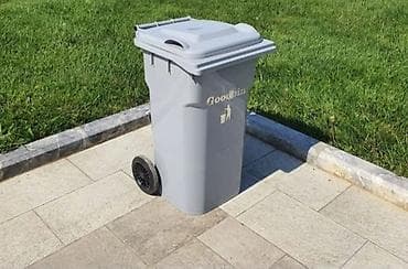 Контейнеры для отходов: 120 litrlik təkərli plastik zibil qutusu satışdadır. ✅ 120 litr həcm — 4
