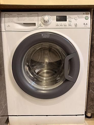 korpus hp: Paltaryuyan maşın Hotpoint Ariston, 6 kq, Avtomat, Qurutmasız — 1