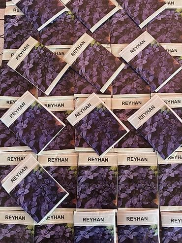 zire bitkisi: Məhsul: Toxum dəsti Təsvir: - Reyhan toxumları – iki növ: - Yaşıl — 5