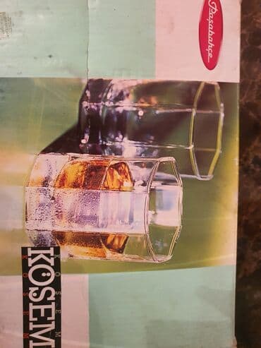 dest qab: Qədəhlər, rəng - Ağ, Şüşə, 6 ədədli dəst, Türkiyə — 1