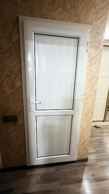 hamam asılqan: Ağ rəngli plastik qapı - Material: PVC/profil çərçivə - Doldurma — 4