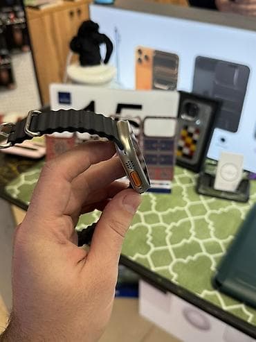 Smart qolbaqlar: Smart saat, Apple, Suya davamlı, rəng - Qara — 5