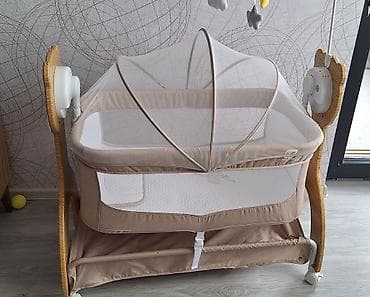 hava doseyi: Oğlan və qız üçün, Dördbucaq, Beşik, Matras ilə, Yellənmə mexanizm ilə — 1