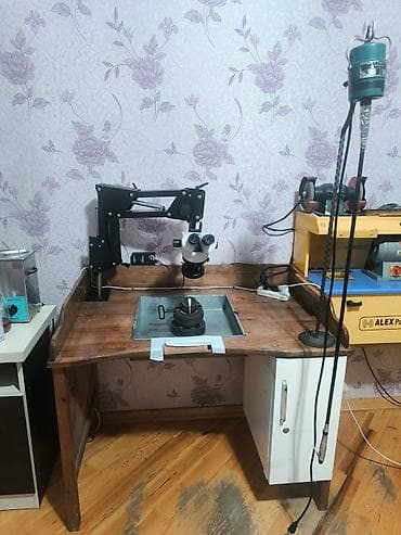 mini drel satilir: Zərgərlik və dəqiq əl işləri üçün peşəkar iş masası komplekti — 3