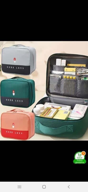yay geyimləri instagram: Içi geniş bölməli apteçka — 4