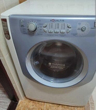 paltaryuyan barabani: Paltaryuyan maşın Hotpoint Ariston, 7 kq, Avtomat, Qurutmasız, Kredit yoxdur — 1