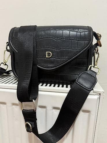 Сумки: Qara mini çanta A class dior çanta 90aznə alınıb - Material — 2