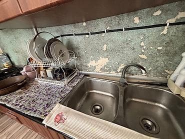 desmalar: Mətbəx üçün ikiqat paslanmayan polad lavabo - Material: paslanmayan — 1