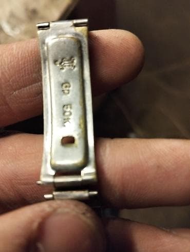 saat qulplari: Klassik Saat dəsti, rəng - Gümüşü — 1