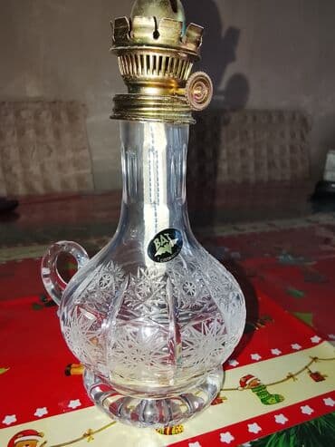 Lincoln: Kerosin/qaz yağı ilə işləyən klassik şamdan tipli lampa — 1