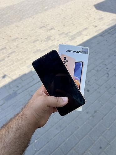 samsung 2011: Samsung Galaxy A23, 64 GB, rəng - Çəhrayı, Face ID, Barmaq izi, Sensor — 2