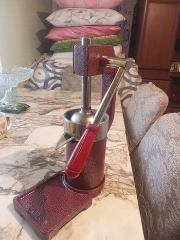 Çaydanlar və qəhvədanlar: Meyvə-sitrus presi (manual) - Mexaniki qol sistemi ilə işləyir – — 1