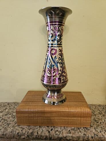 вазы для фруктов и конфет: Qüldan dekor suvenir vaza azerbaycan əl işidir. Vaza istənilən — 4