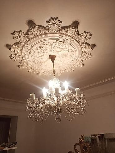 Освещение: Люстра, 8 ламп, Хрусталь — 1