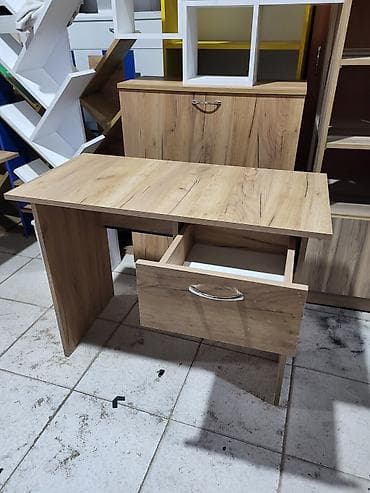 kafe ucun stullar: Kompüter masası, Yeni, Açılmayan, Laminat, Dördbucaq masa — 6