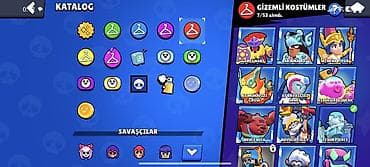 ebonit: Brawl Stars oyun hesabı – zəngin “Kataloq” kolleksiyası ilə — 5
