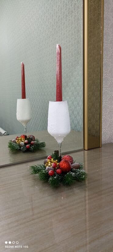 süni gullər: Şam — 10