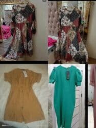 детские платья с длинным рукавом: Повседневное платье, Макси, Massimo Dutti, L — 10