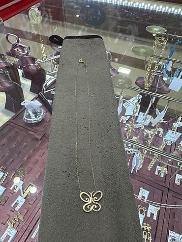 qizil uezuek type 1: Boyunbağı, Sarı qızıl, 585 Əyar, 253 g, Ünvandan götürmə — 1