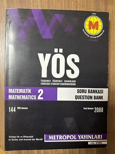 kitab satisi: Türkiyə universitetlərinə (YÖS) hazırlaşanlar üçün Metropol Yayınları — 1