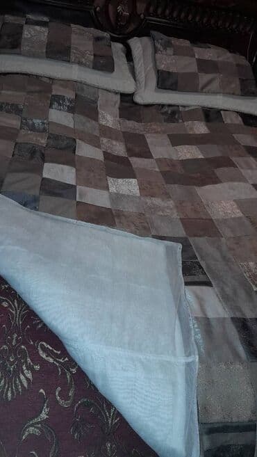 толстовочный флис это: Yataq üçün Yeni Xovlu rəng - Boz Yataq örtüyü, Ünvandan götürmə — 3