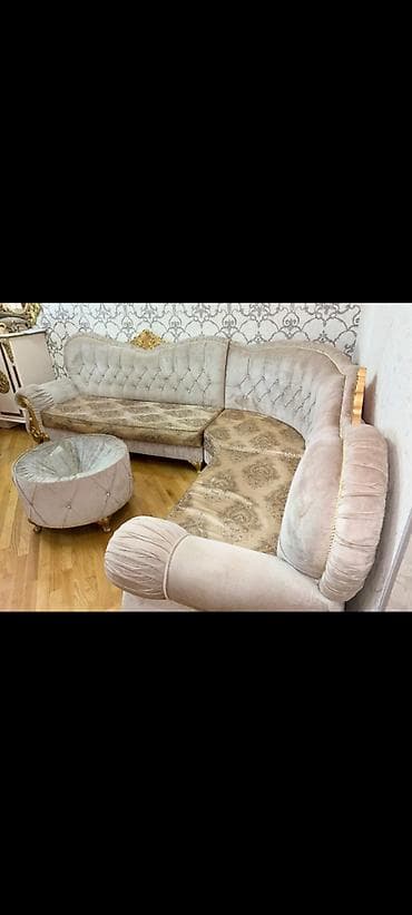 islenmis divan: Угловой диван, Б/у — 1