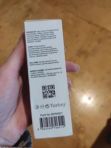 pant: ExtraHair Saç Baxım Serumu – 50 ml Tərkib və aktiv maddələr: - Saw — 2