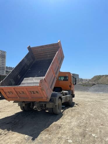 156 yuk dasima: Qum atsep sebel torpaq sokuntulerin dasinmasi. Sag ve ya sola. Arxaya — 2