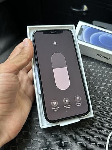 iphone 7 plus ekran qiymeti: IPhone 12, 64 GB, Qara, Face ID — 4