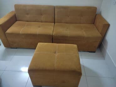 atsep qiymeti: Диван, Б/у, Нераскладной, Без подьемного механизма, Нет доставки — 1