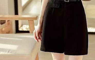 idman şort: Qalın (yaz payız fəsillərə uyğun), eleqant klassik şortik — 5