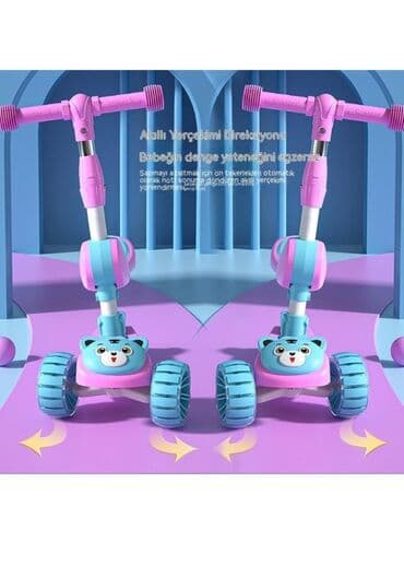 yeni il senliyi biletleri 2023: Scooter 🌀 Açılıb yığılır 🌀 Oturub sürmək olur 🌀 işıqlı 🌀 səbəti ve — 1