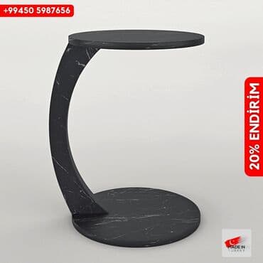 əncir cemi: Jurnal masası, Yeni, Açılmayan, Laminat, Yumru masa — 11