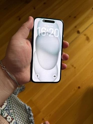 IPhone 15, 128 GB, Black Titanium, Simsiz şarj, Face ID — 2