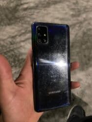 iphon 12 mini: Samsung Galaxy A71, 128 GB, rəng - Qara, Sensor, Barmaq izi, Face ID — 5