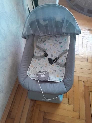 mebel servant: Oğlan və qız üçün, Beşik, Matras ilə, Yellənmə mexanizm ilə — 1