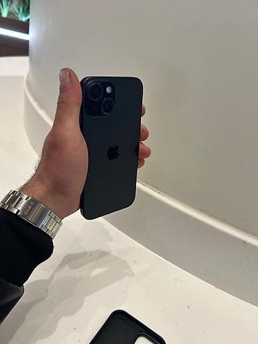 iphone 2ci əl: IPhone 15, Qara — 3