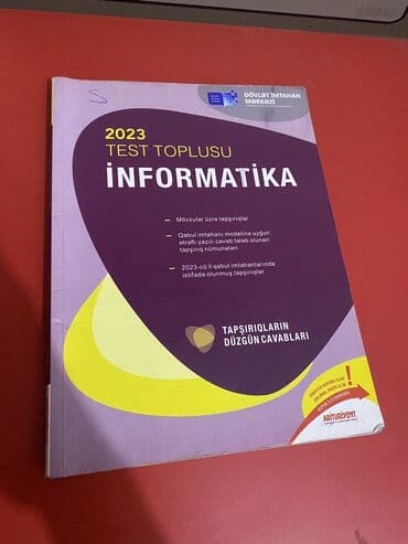 İnformatika Test Toplusu lalafo.az -da İnformatika Test Toplusu